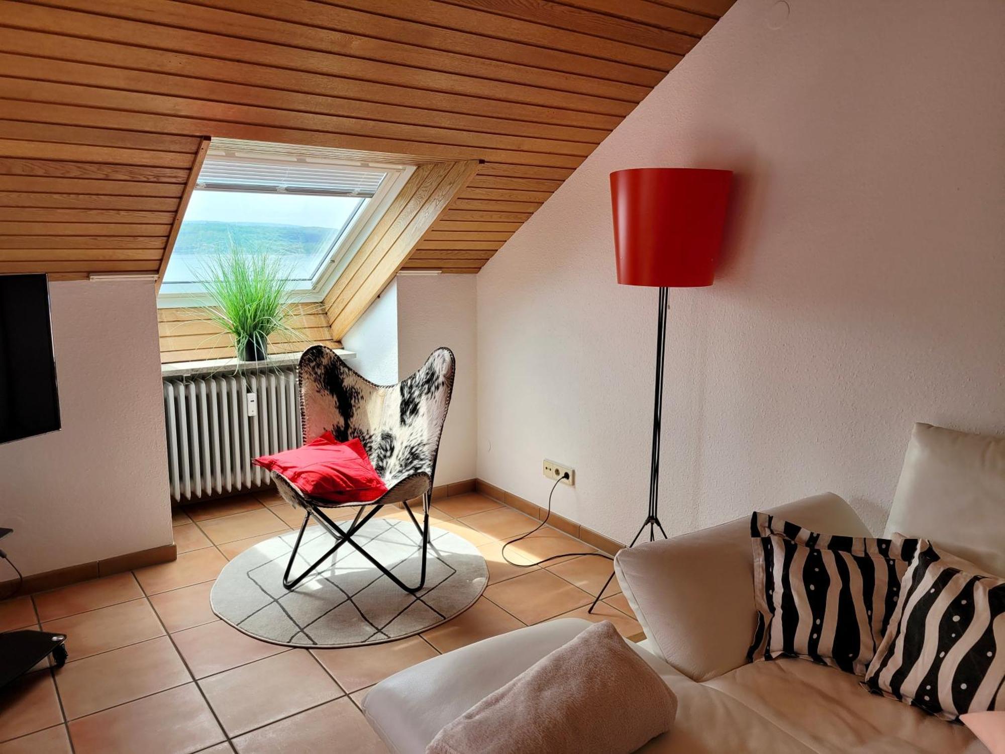 Ferienwohnung Mit Seeblick Und Dachterrasse In Ueberlingen Eksteriør billede