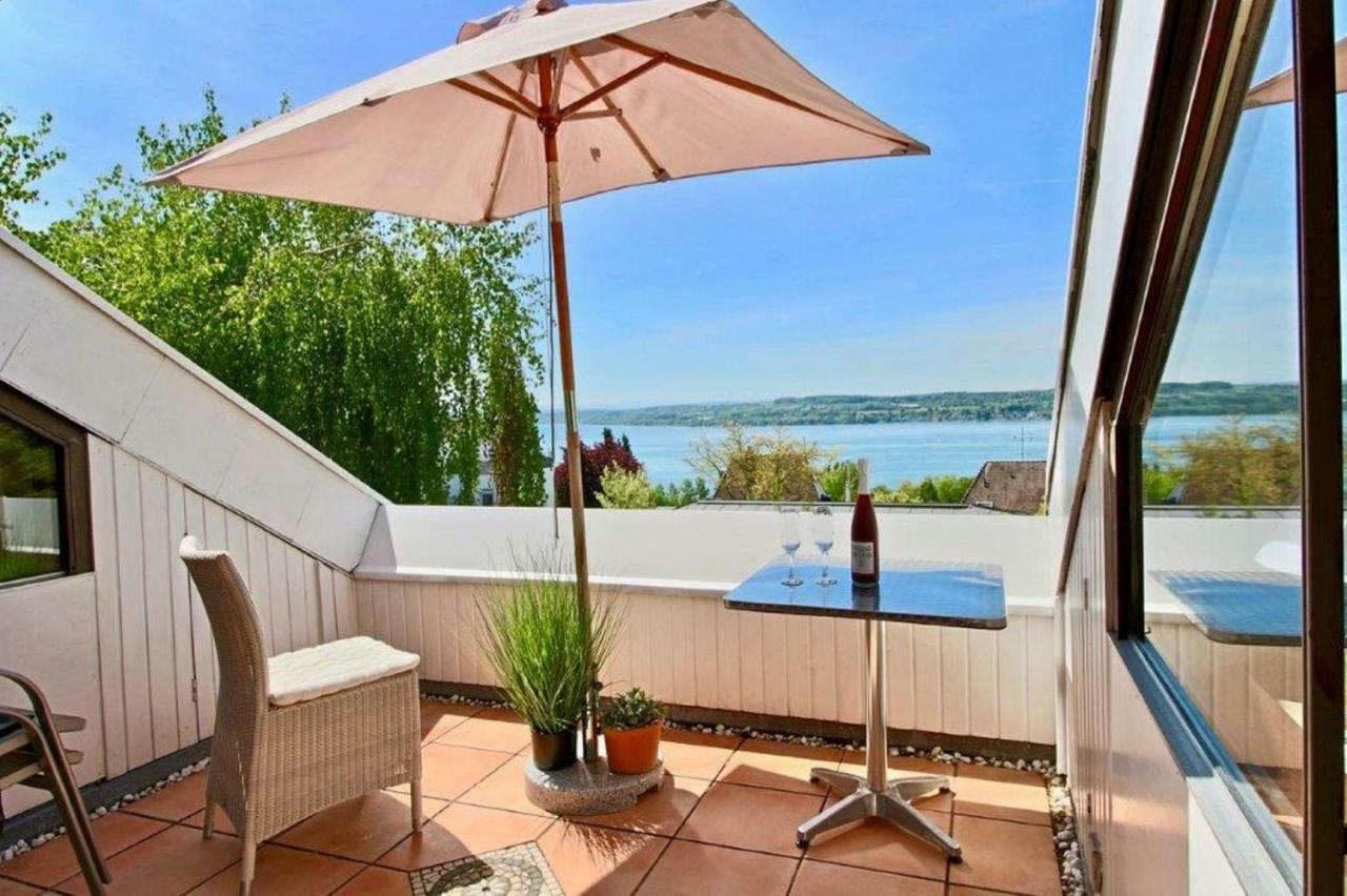 Ferienwohnung Mit Seeblick Und Dachterrasse In Ueberlingen Eksteriør billede